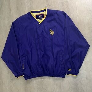 Vintage Pro Player Minnesota Vikings Pullover Sweater Purple